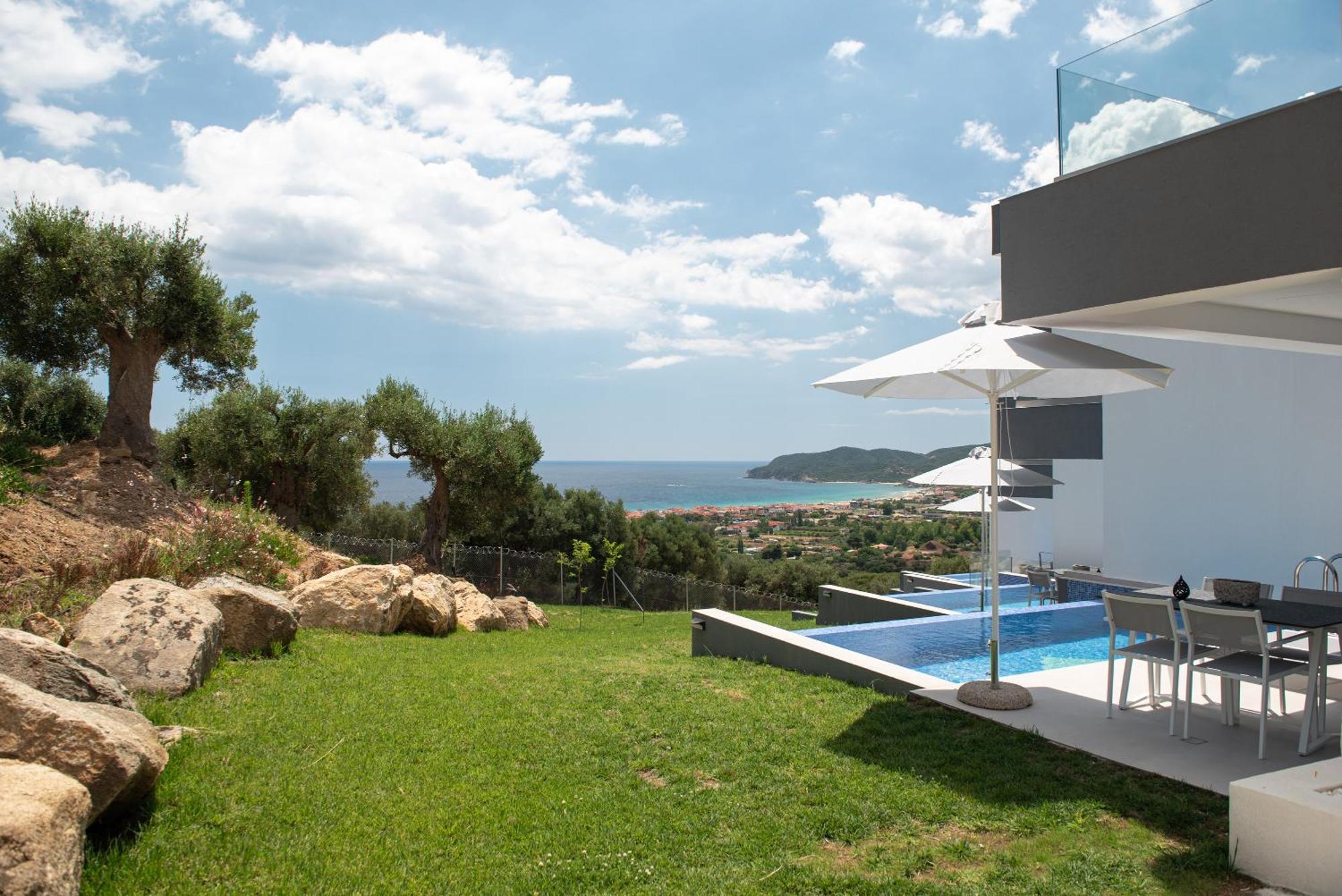 Elysium Villas Bellevue Sarti Buitenkant foto